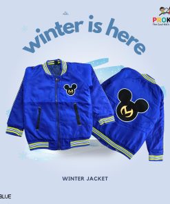 Boy's Bomber Jacket- Blue