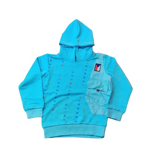 Boy's Premium Hoodie - Sky Blue